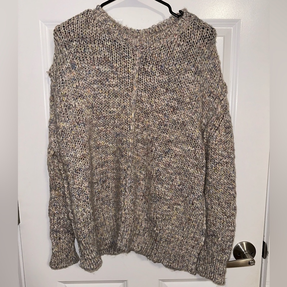 Magaschoni Speckled Knit Sweater
